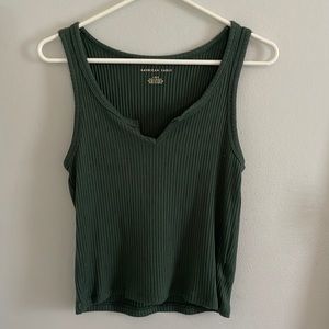 American Eagle Green Tank Top.